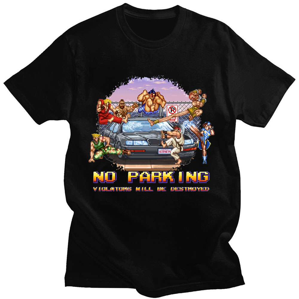 Esports Gaming T Shirt - Nie będzie niszczonego przez naruszającego parking