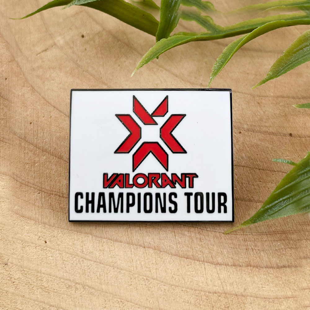 Esports Gaming Events - Przypinka z logo Valorant Champions Tour,