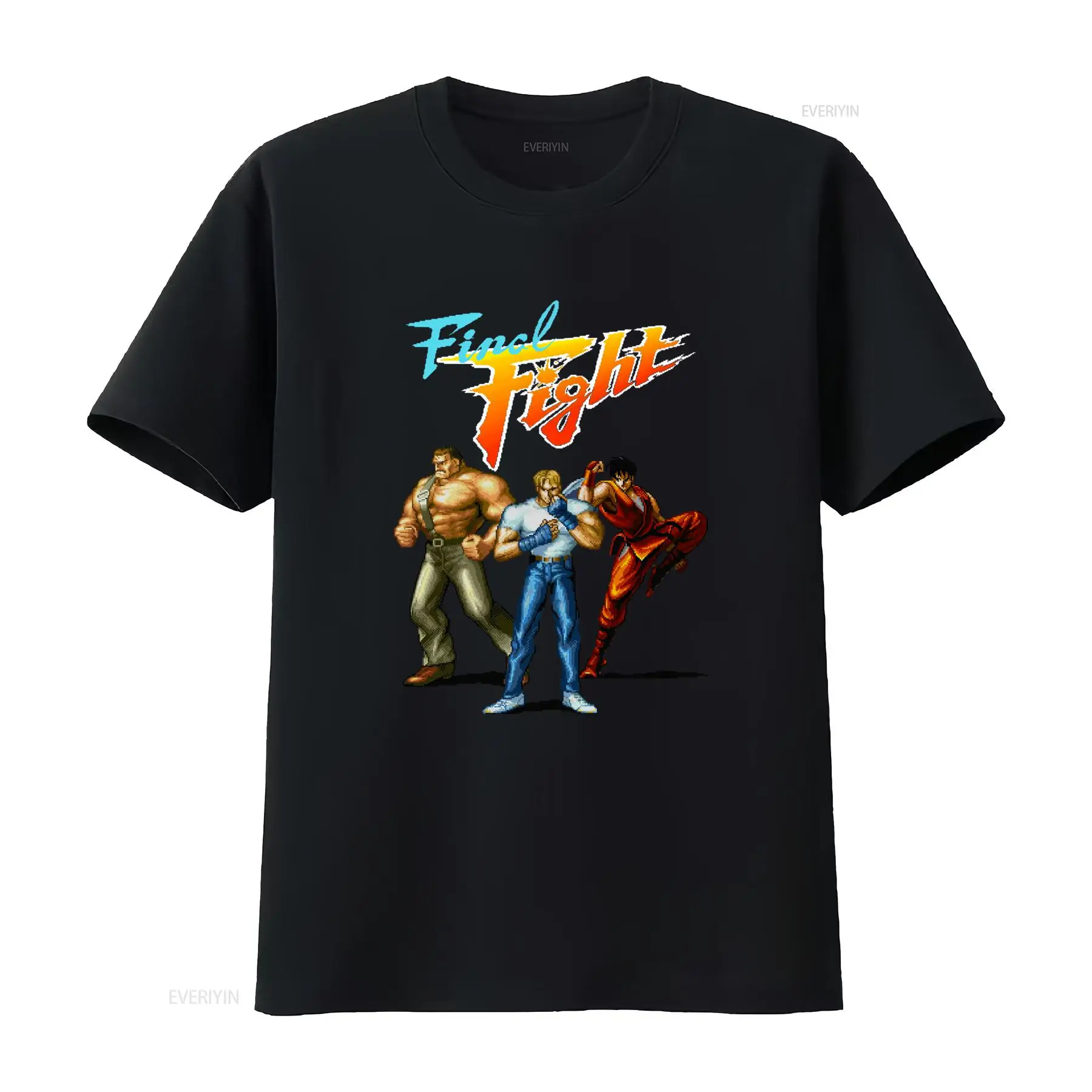 Esports Gaming T Shirt - Retro SNES Arcade Final Fight Okładka