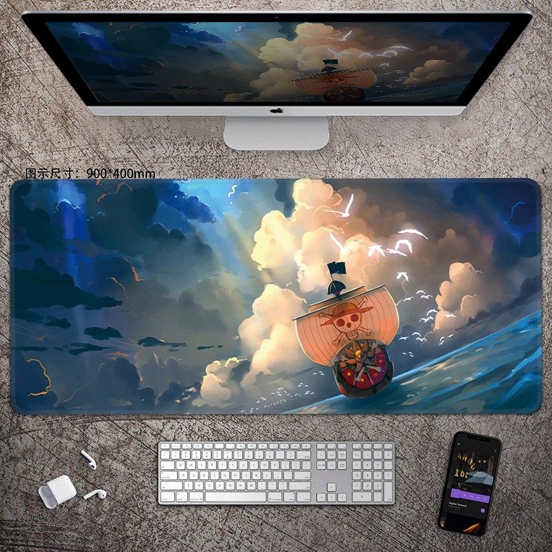 Mouse Gaming Esports - Animowana podkładka pod mysz ONE PIECE,
