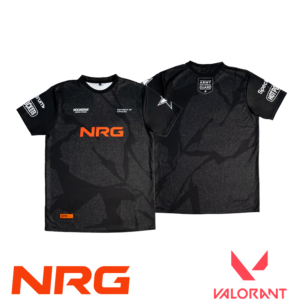Esports Gaming Events - Koszulki drużyny e-sportowej NRG na rok