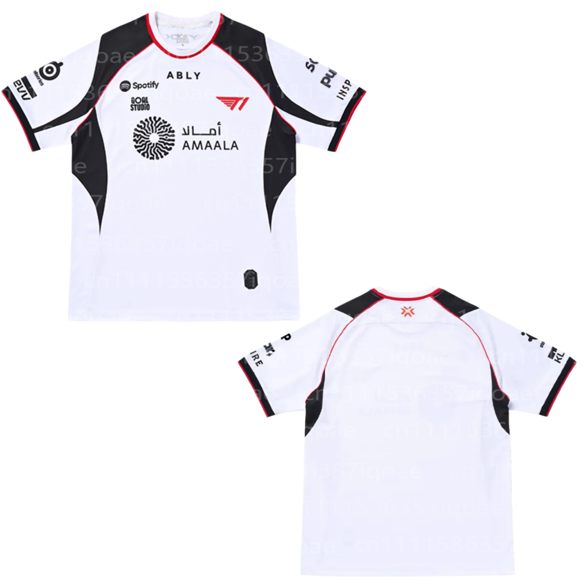 Esports Gaming T Shirt - Koszulka klubu e-sportowego T1 Valorant 2026