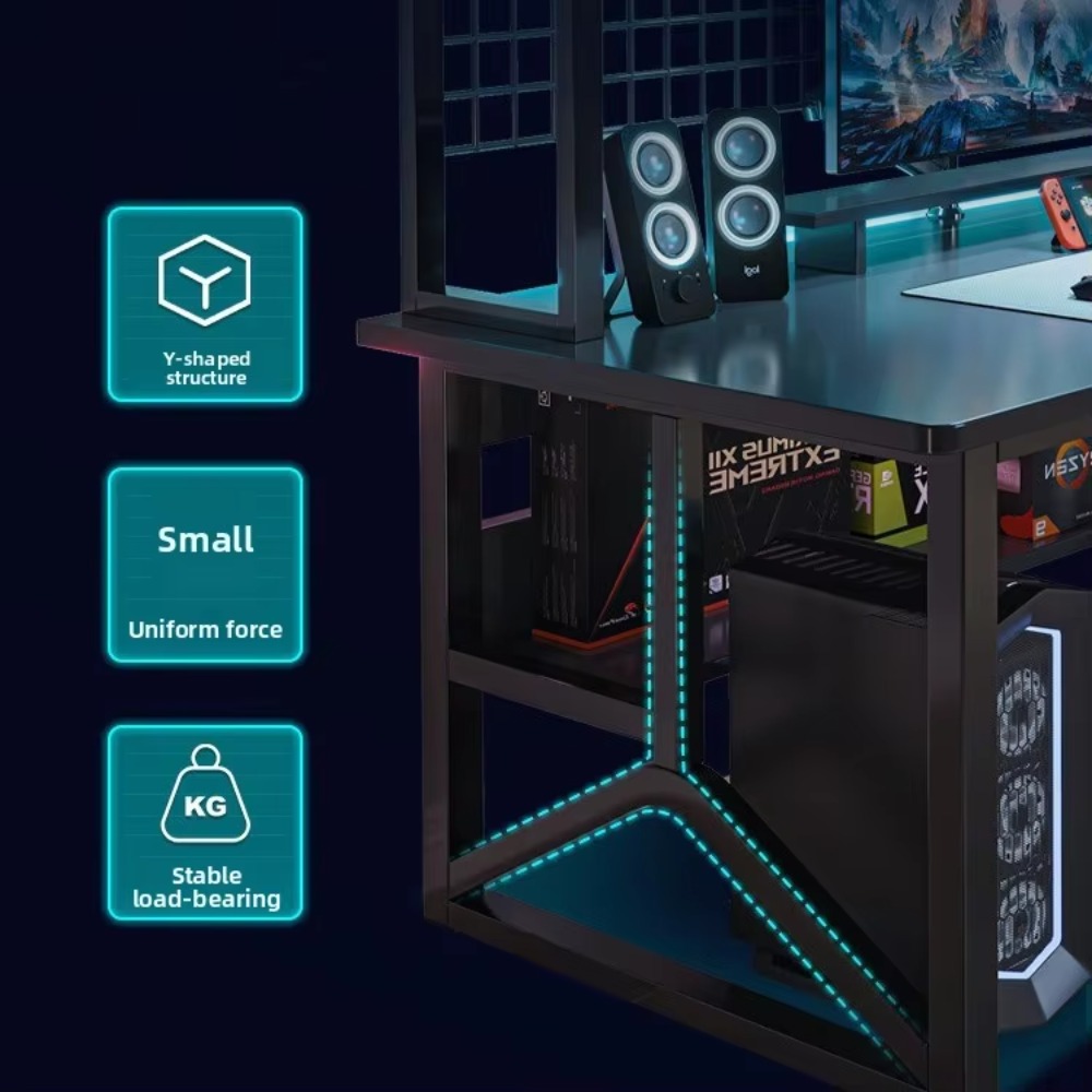 Nowoczesne, wytrzymałe biurko  – Esports Gaming Furniture recenzja i cena