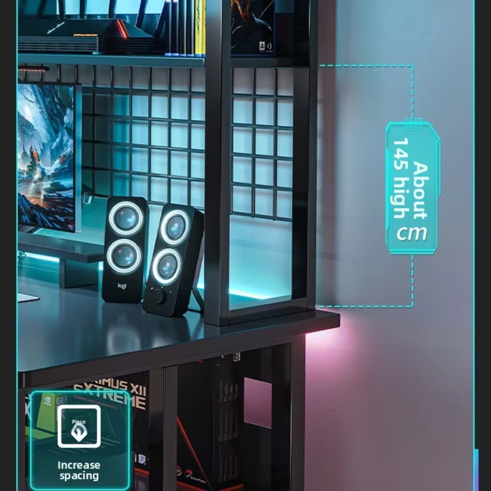 Nowoczesne, wytrzymałe biurko  – Esports Gaming Furniture recenzja i cena