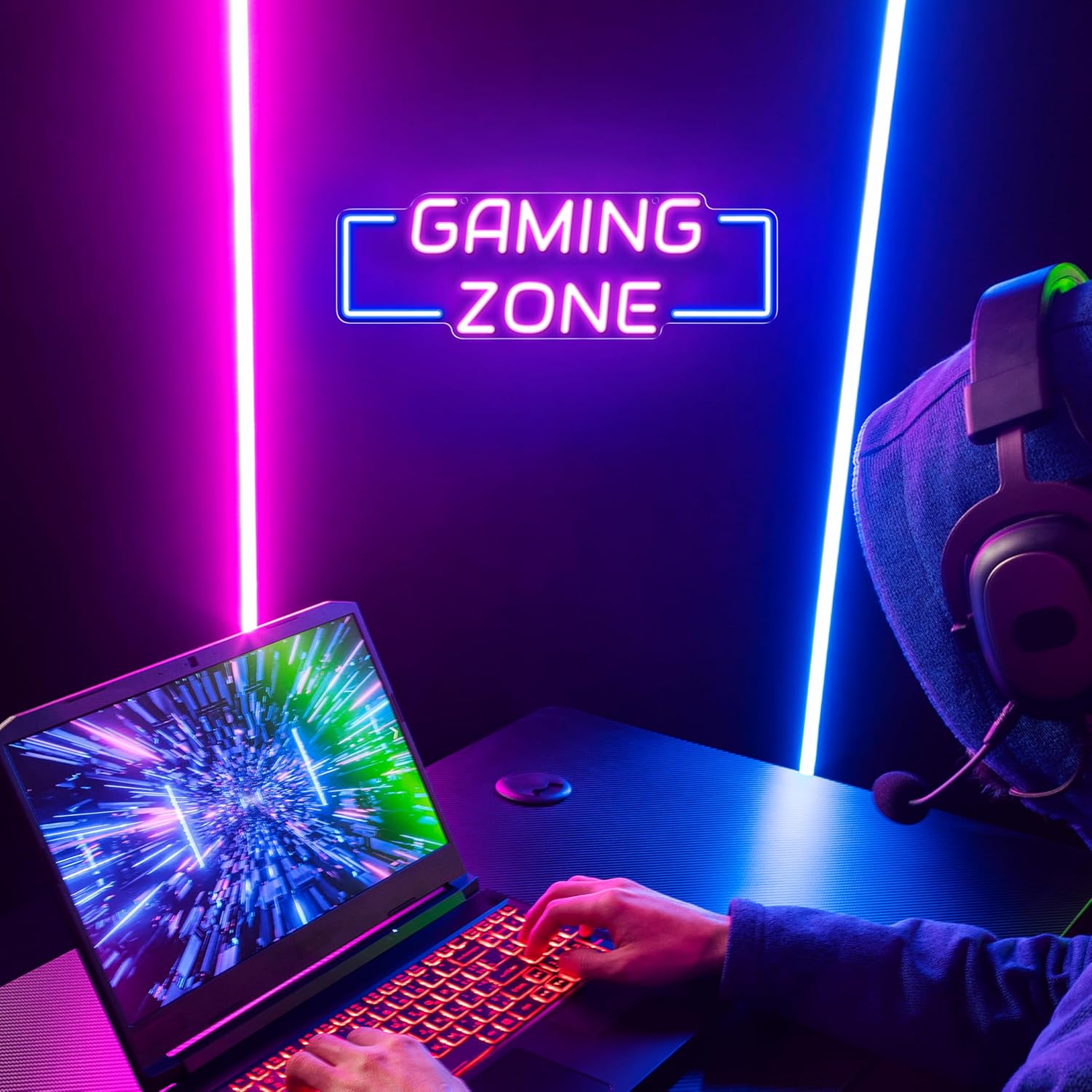 Neonowy Znak Gaming Zone, Lamp – Esports Gaming Zone recenzja i cena
