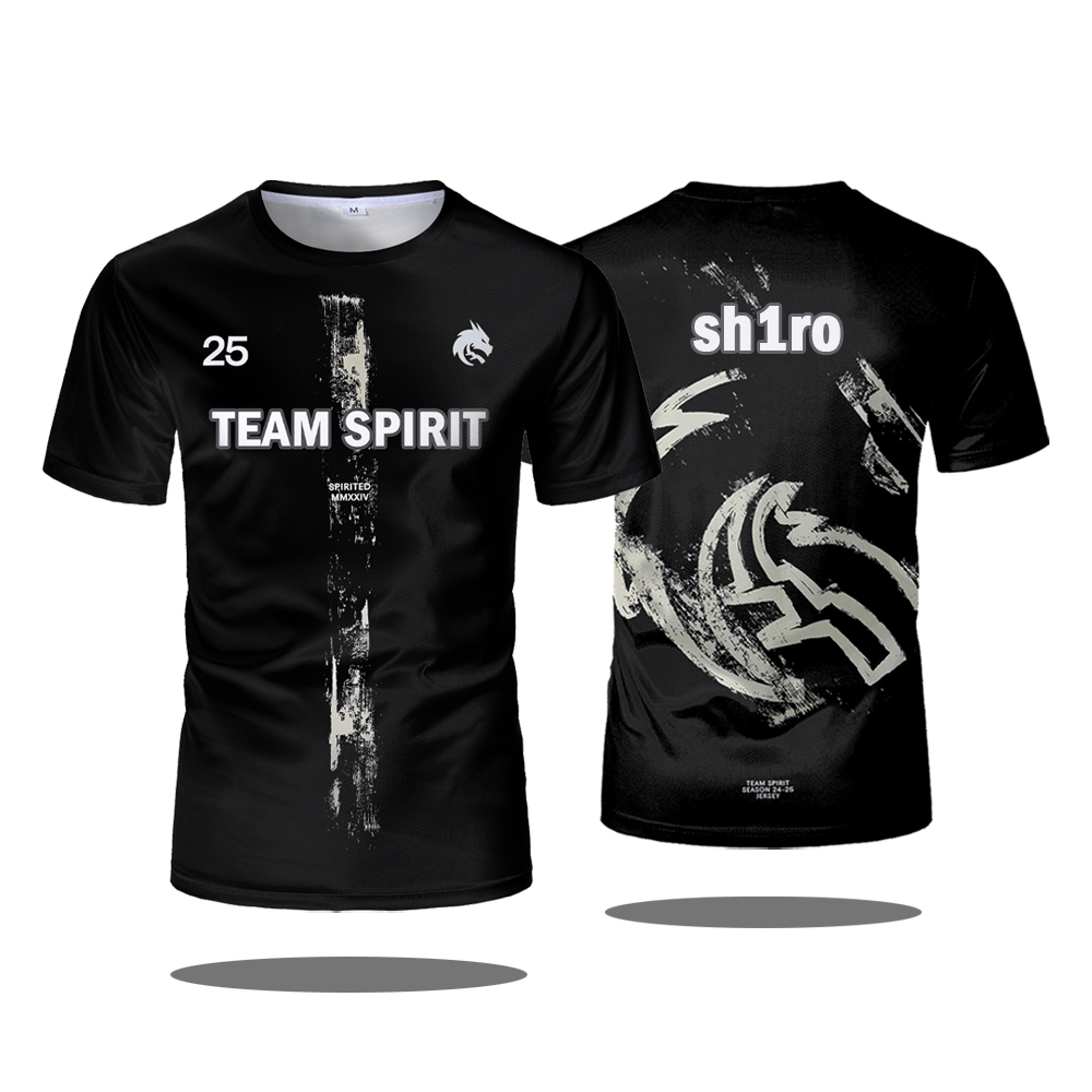Team Spirit 2025 nowe koszulki – Esports Gaming T Shirt recenzja i cena