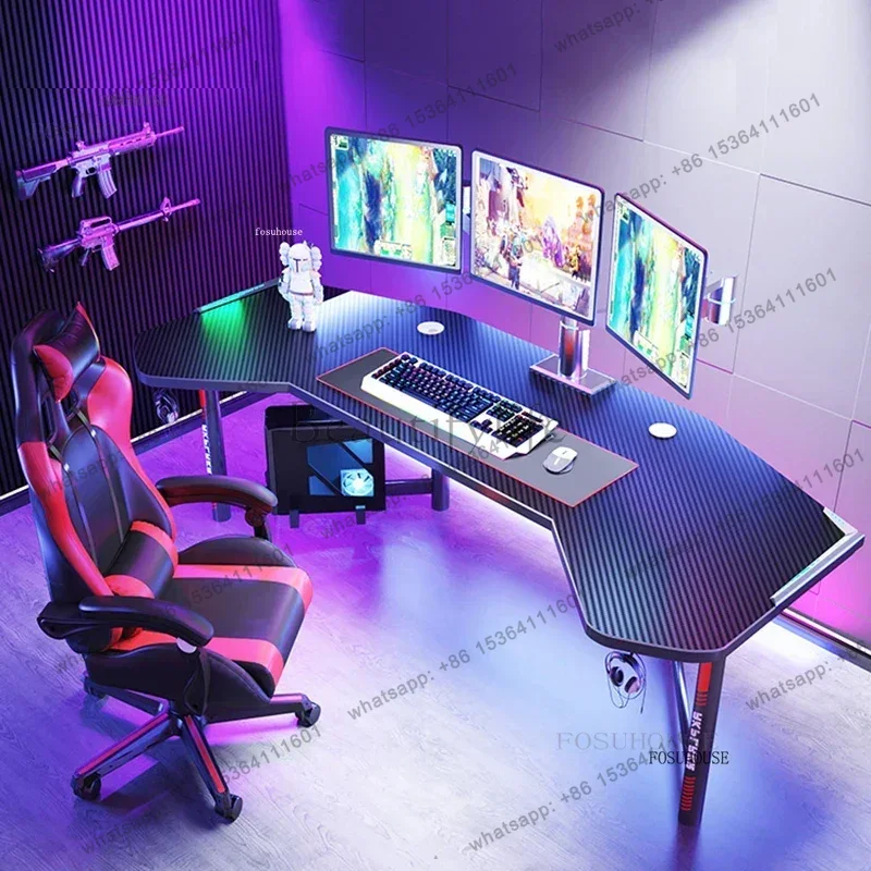 Białe biurko komputerowe, mebl – Esports Gaming Furniture recenzja i cena