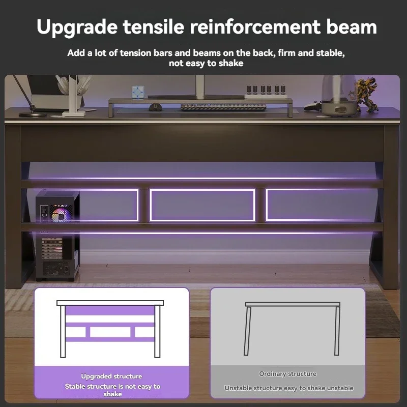 Stabilne biurko komputerowe do – Esports Gaming Furniture recenzja i cena